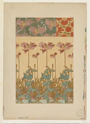 Documentos Decorativos: Amapolas Orientales