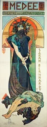 Medea, con Sarah Bernardt