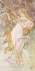Primavera, hacia 1896