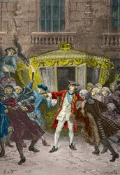 Intento de asesinato de Robert François Damiens contra Luis XV