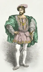 Retrato de François 1er (Grabado)