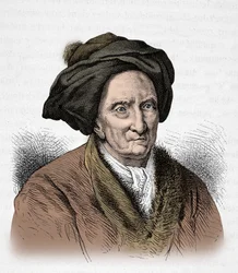 Retrato de Bernard Le Bouyer de Fontenelle (Grabado)