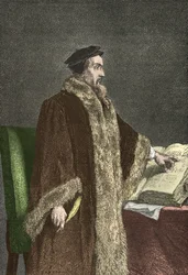 Retrato de Jean Calvin (Grabado)