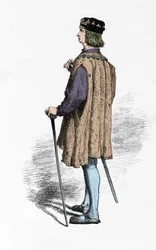 Retrato del rey Luis XII (Grabado)