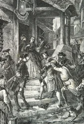 Voltaire es detenido en Fráncfort