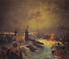 Después de la Batalla de la Colina Vítkov El ciclo La Epopeya Eslava