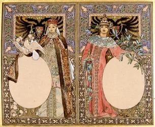 Ilustración de libro, 1890s