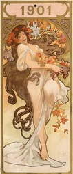 Calendario para el año 1901