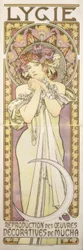 Lygie – Reproducción de las obras decorativas de Mucha