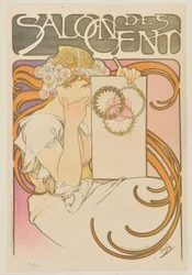 Salon des Cent. Junio de 1897 (prueba antes de la letra)