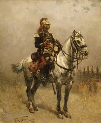 Un jinete, 1884
