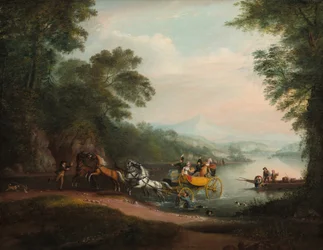 Accidente en el vado, 1818