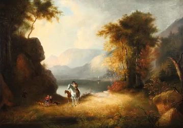 El regreso a casa 1835 (Óleo sobre lienzo)