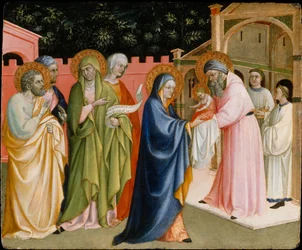 La presentación en el templo, probablemente ca. 1430