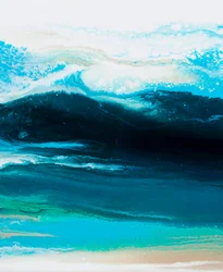 Olas oceánicas abstractas