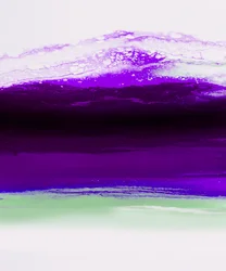 Paisaje abstracto en tonos morados