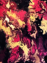 Remolinos abstractos y ardientes