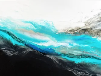 Olas oceánicas fluidas