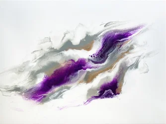 Abstracto púrpura en remolino