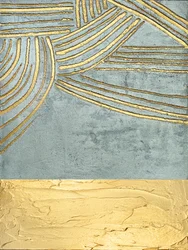 Ondas doradas con textura