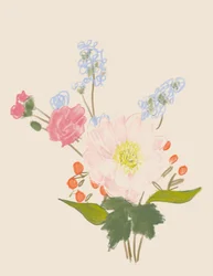Ramo floral delicado