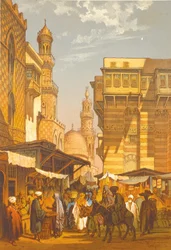 Recuerdo de El Cairo, 1862