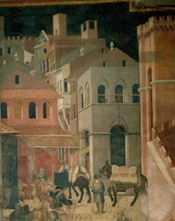 Edificios de la ciudad (pintura mural)