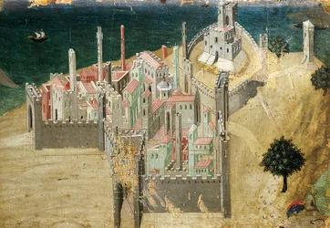 Ciudad junto al mar