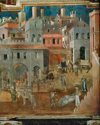 Las bendiciones del buen gobierno (fresco)