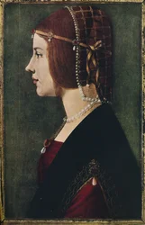 Retrato de una joven, c1490, 1936