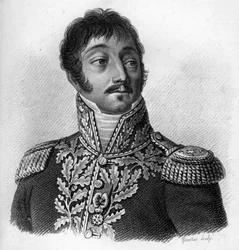 Michel, Sylvestre Brayer (1769-1840) - en "Retratos de los generales franceses que siguieron a las victorias y conquistas de los franceses". Grabado por Ambroise Tardieu en 1818. Colección Stella.