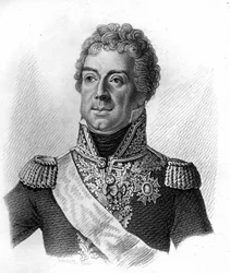 Retrato de Louis Alexandre Berthier, Mariscal francés (1753-1815) en 