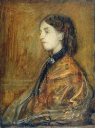 Gwen John (1876-1939) (óleo sobre lienzo)