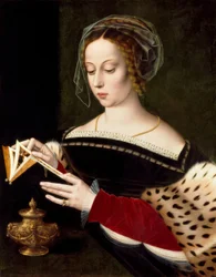 María Magdalena leyendo