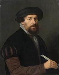 Hombre con una Pluma