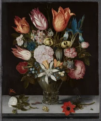 Flores en un vaso, 1606