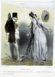 ¡Crrr perro! - en “Madeleines” por Cham, c.1870-1880