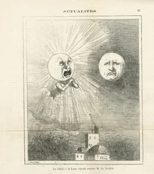 Ilustración de Cham (1819-1879) en Le Charivari