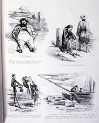 Ilustración para El arte de engordar y adelgazar