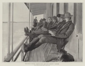 De Euston a Klondike, de regreso a casa, algunos de los pasajeros de Hamilton