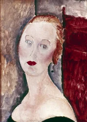 Una Mujer Rubia. Retrato de Germaine Survage, 1918
