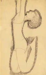 Anna Ajmátova como acróbata, 1911