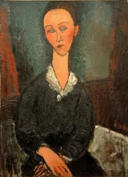 Mujer con cuello blanco (Lunia Czechowska)