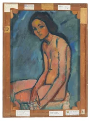Desnudo sentado, c.1909