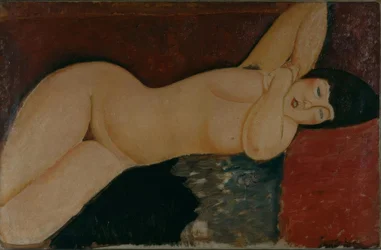 Desnudo acostado