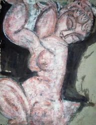 Cariatide desnuda