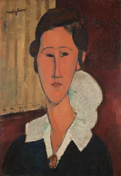Retrato de Anna Zborowska, 1917