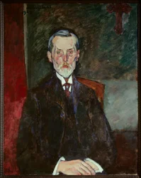 Retrato de Jean Baptiste Alexandre en la Crucifixión