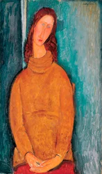 Retrato de Jeanne Hébuterne, 1919