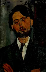Retrato de Léopold Zborowski, 1916